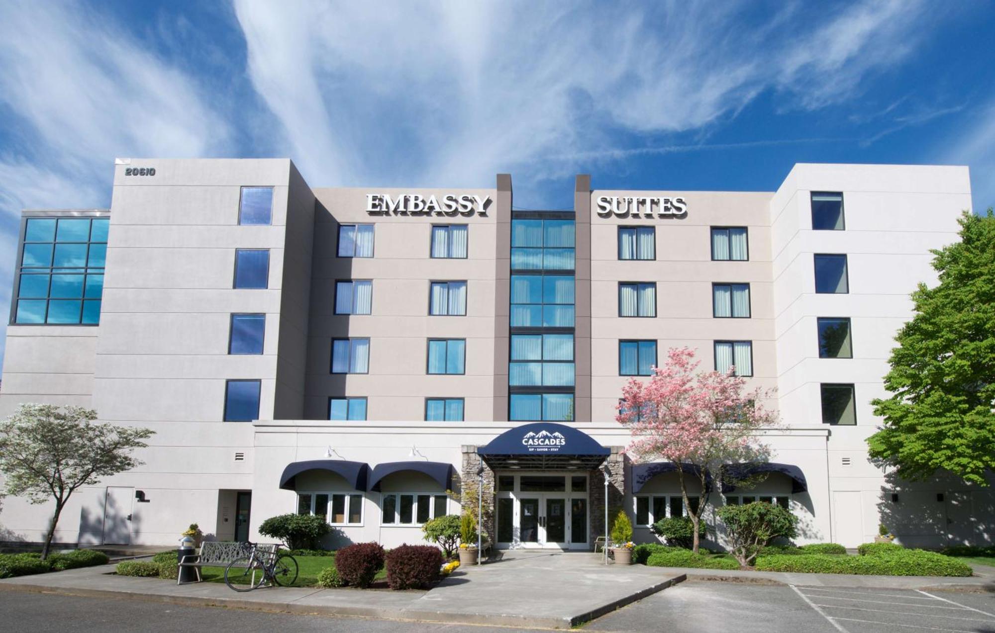 Embassy Suites By Hilton Seattle North Lynnwood Exterior foto